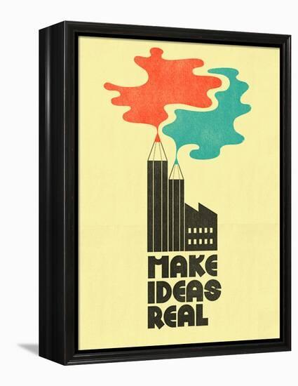 Make Ideas Real-Dale Edwin Murray-Framed Premier Image Canvas