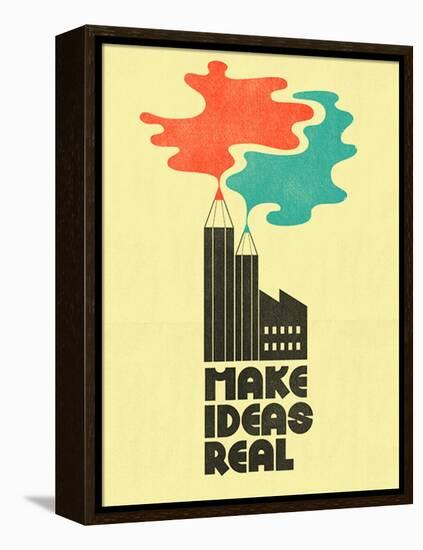 Make Ideas Real-Dale Edwin Murray-Framed Premier Image Canvas