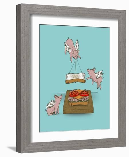 Make Me a Sandwich-Steven Wilson-Framed Giclee Print