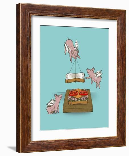 Make Me a Sandwich-Steven Wilson-Framed Giclee Print