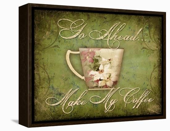 Make My Coffee-Kate Ward Thacker-Framed Premier Image Canvas