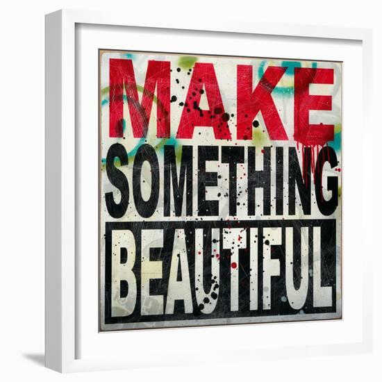 Make Something Beautiful-Daniel Bombardier-Framed Giclee Print