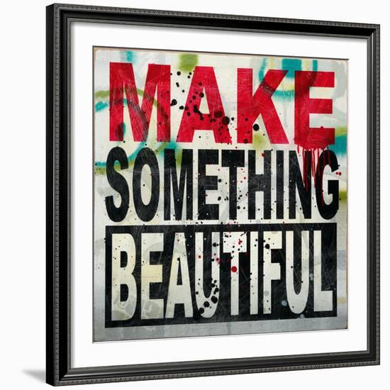 Make Something Beautiful-Daniel Bombardier-Framed Giclee Print