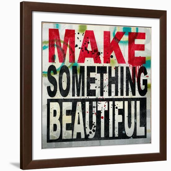 Make Something Beautiful-Daniel Bombardier-Framed Giclee Print