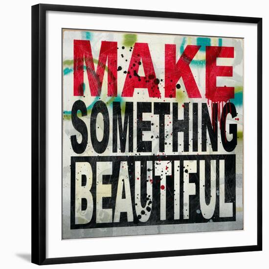 Make Something Beautiful-Daniel Bombardier-Framed Giclee Print