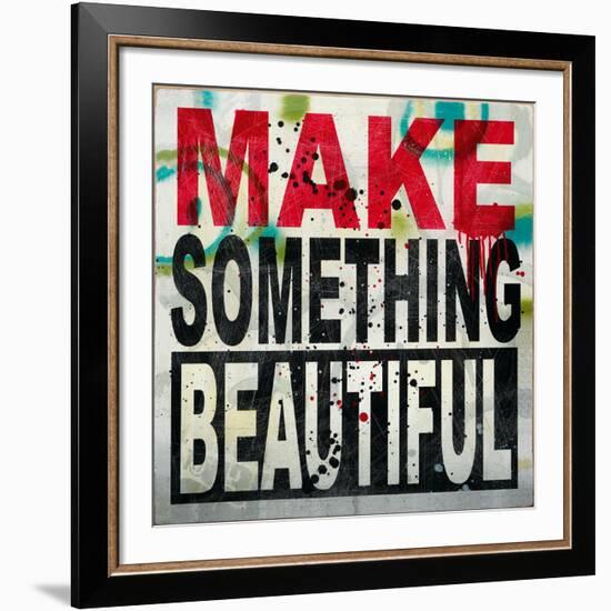 Make Something Beautiful-Daniel Bombardier-Framed Giclee Print