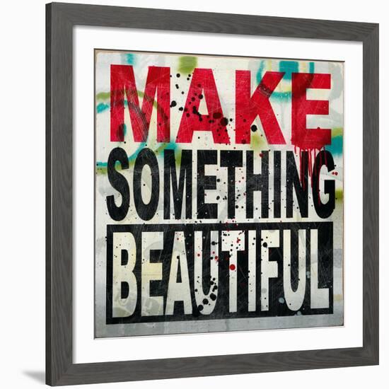 Make Something Beautiful-Daniel Bombardier-Framed Giclee Print