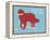 Make Time For Play-Dog is Good-Framed Stretched Canvas