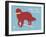 Make Time For Play-Dog is Good-Framed Art Print