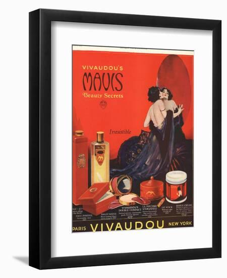 Make-Up Womens Skincare, USA, 1920-null-Framed Giclee Print