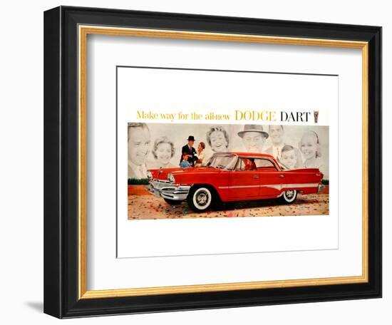 Make Way - All-New Dodge Dart-null-Framed Premium Giclee Print