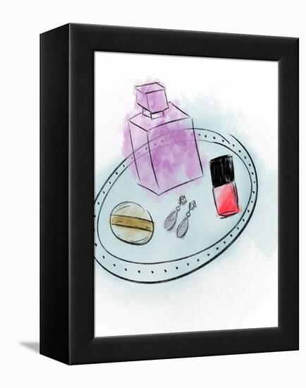 Makeup Tray-Anna Quach-Framed Stretched Canvas