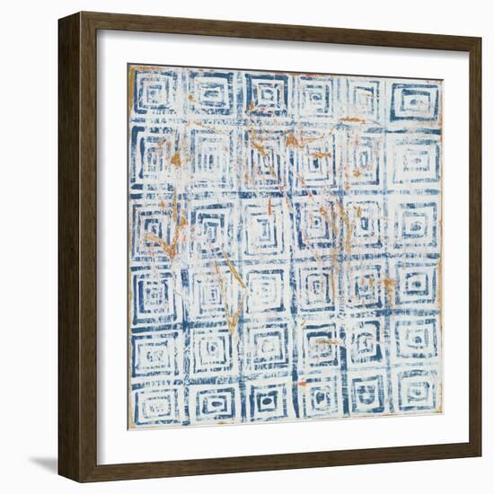 Maki Tile XIII-Kathrine Lovell-Framed Art Print