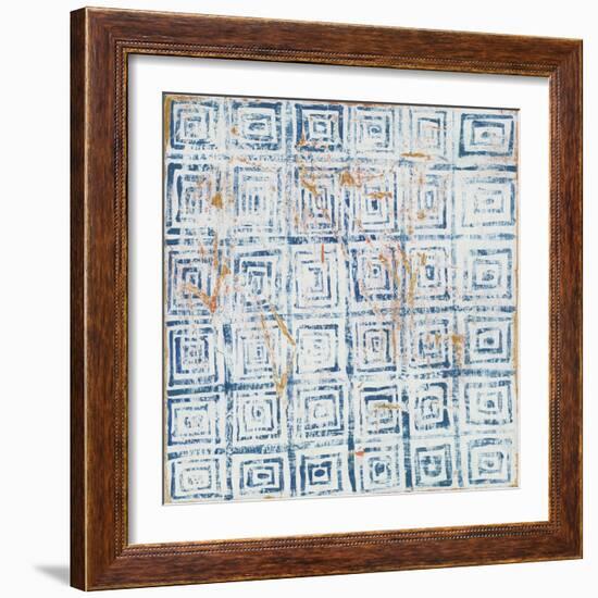 Maki Tile XIII-Kathrine Lovell-Framed Art Print