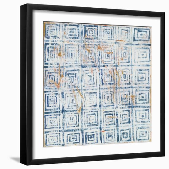 Maki Tile XIII-Kathrine Lovell-Framed Art Print