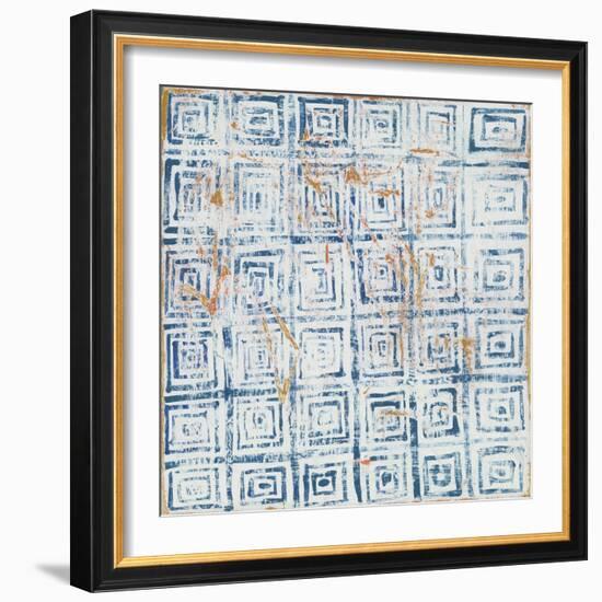 Maki Tile XIII-Kathrine Lovell-Framed Art Print