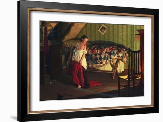 Making a Train-Seymour Joseph Guy-Framed Art Print