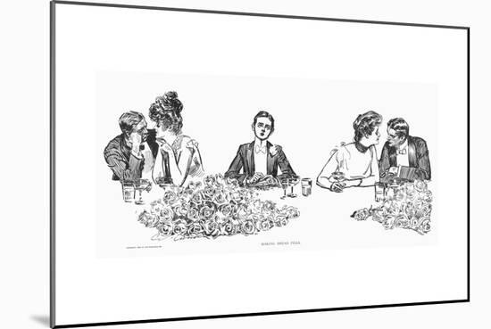 Making Bread Pills-Charles Dana Gibson-Mounted Giclee Print