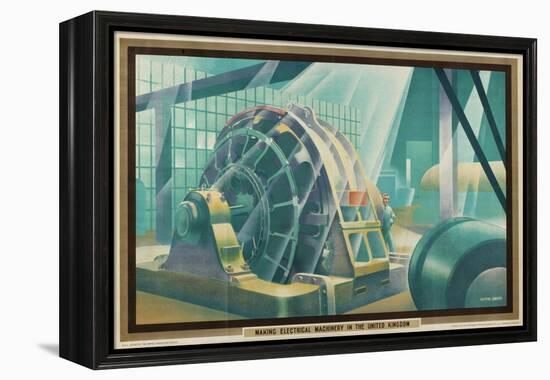 Making Electrical Machinery in the United Kingdom-Austin Cooper-Framed Premier Image Canvas