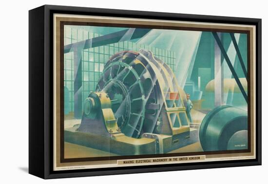 Making Electrical Machinery in the United Kingdom-Austin Cooper-Framed Premier Image Canvas