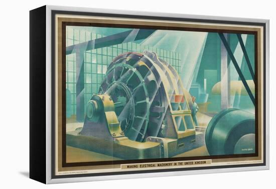 Making Electrical Machinery in the United Kingdom-Austin Cooper-Framed Premier Image Canvas