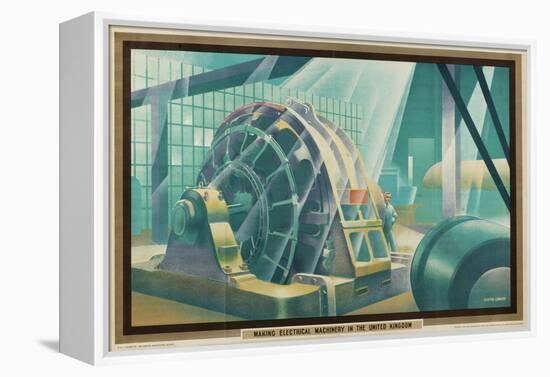 Making Electrical Machinery in the United Kingdom-Austin Cooper-Framed Premier Image Canvas