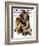 "Making Friends" or "Raleigh Rockwell" Saturday Evening Post Cover, September 28,1929-Norman Rockwell-Framed Giclee Print