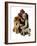 "Making Friends" or "Raleigh Rockwell", September 28,1929-Norman Rockwell-Framed Giclee Print