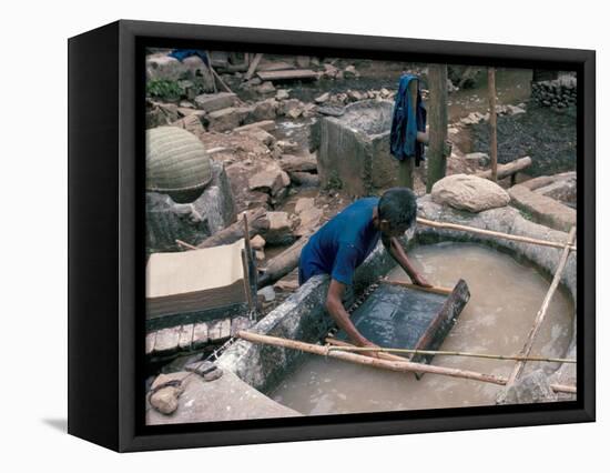 Making Hand Made Paper, China-Occidor Ltd-Framed Premier Image Canvas