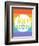 Making History - Love Wins-null-Framed Premium Giclee Print