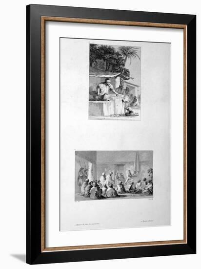 Making Macaroni and Military Meeting, 1802-Vivant Denon-Framed Giclee Print