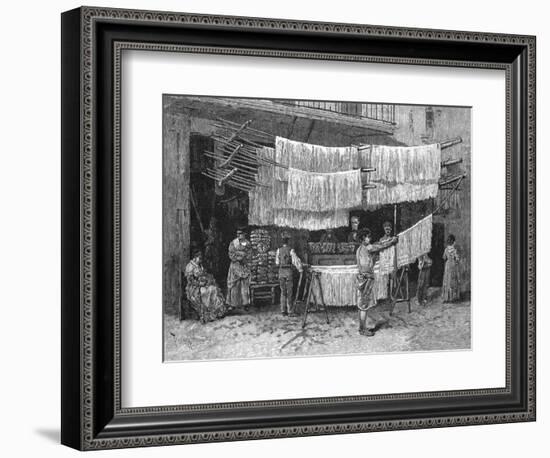 Making Macaroni-null-Framed Premium Giclee Print