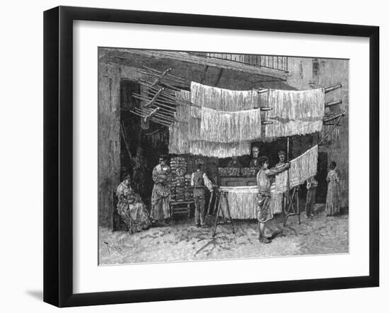 Making Macaroni-null-Framed Art Print