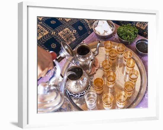 Making Mint Tea, Morocco-Peter Adams-Framed Photographic Print