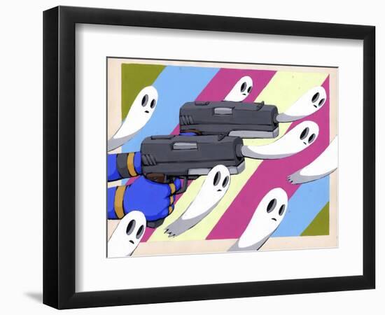 Making New Ghosts-Ric Stultz-Framed Premium Giclee Print