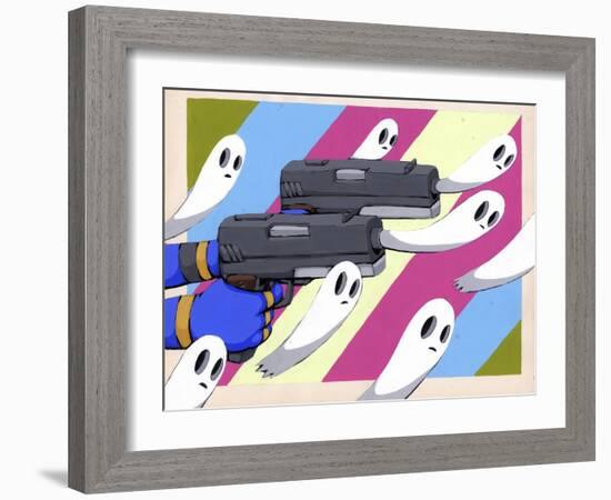 Making New Ghosts-Ric Stultz-Framed Giclee Print