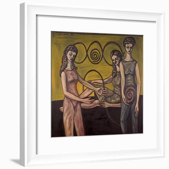 Making of Synoptics, 1994-Adrian Wiszniewski-Framed Giclee Print