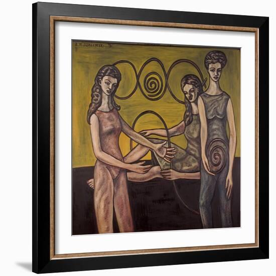 Making of Synoptics, 1994-Adrian Wiszniewski-Framed Giclee Print