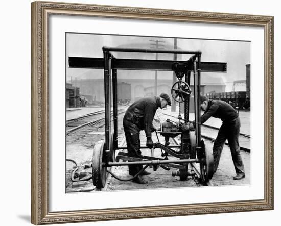 Making Repairs-null-Framed Photographic Print