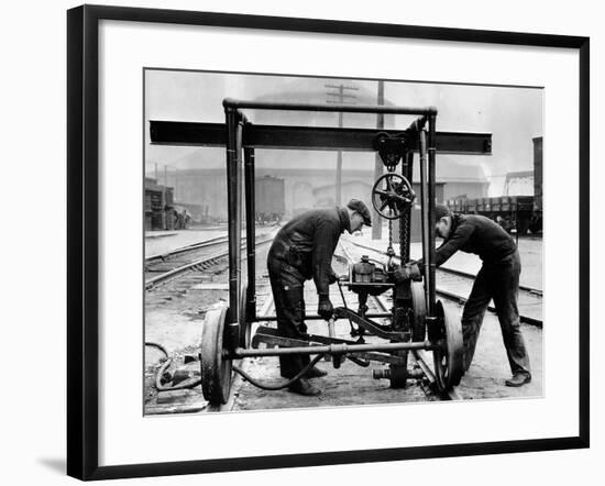 Making Repairs-null-Framed Photographic Print