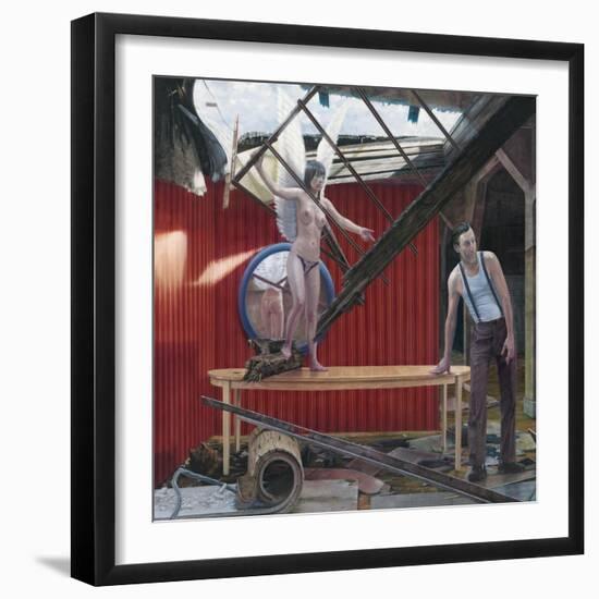 Making Sky, 2008-Aris Kalaizis-Framed Giclee Print