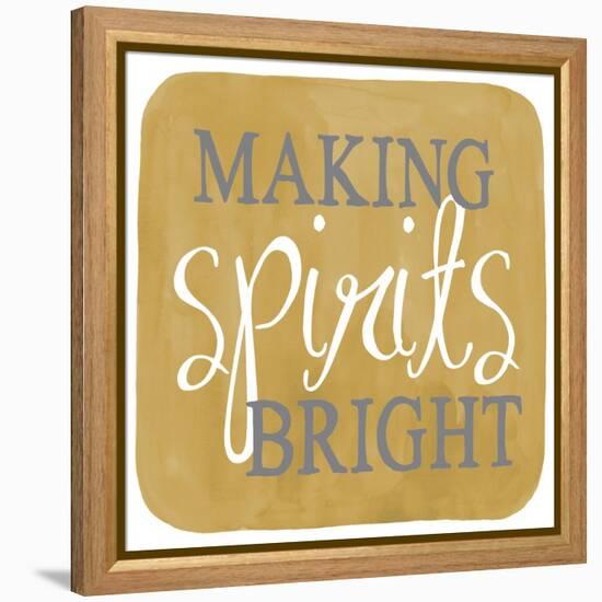 Making Spirits Bright-Erin Clark-Framed Premier Image Canvas