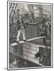 Making Their Captives Walk the Plank is a Favourite Pastime of Pirates-Alfred Pearse-Mounted Art Print