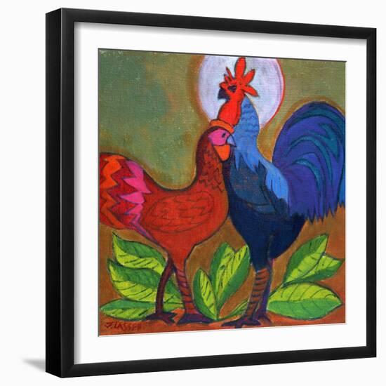 Making Up-Jeanette Lassen-Framed Premium Giclee Print