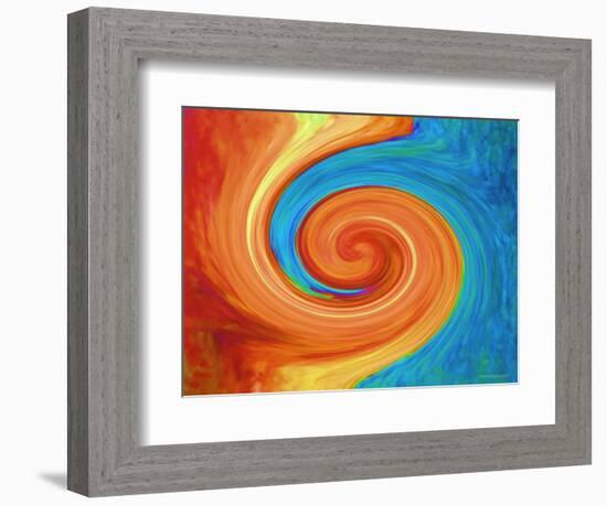 Making Waves II-Herb Dickinson-Framed Photographic Print