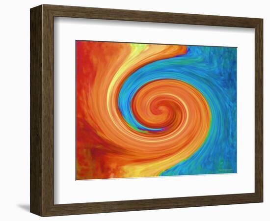 Making Waves II-Herb Dickinson-Framed Photographic Print