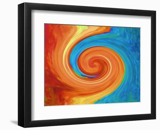 Making Waves II-Herb Dickinson-Framed Photographic Print