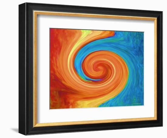 Making Waves II-Herb Dickinson-Framed Photographic Print