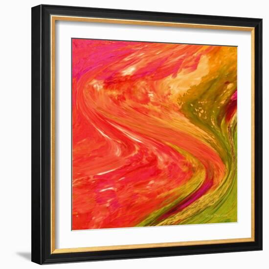 Making Waves-Herb Dickinson-Framed Photographic Print