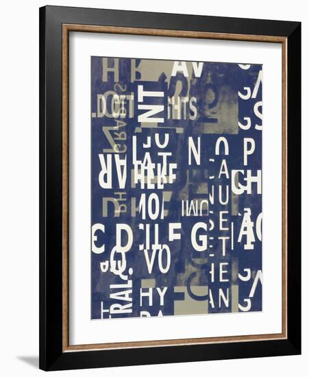 Making Words 1-Sara Abbott-Framed Art Print